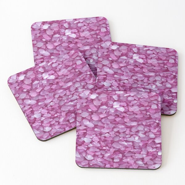 Item preview, Pink and crystal rocks wallpaper designed and sold by EstherCreations.