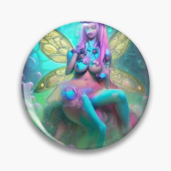 Item preview, Psychedelic fairy in bubbles  designed and sold by dwhowe.