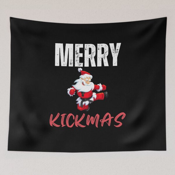 Item preview, Merry Kickmas - Santa KickBoxing designed and sold by smailjr.