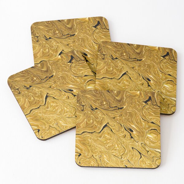 Item preview, Liquid gold & black  designed and sold by KammyArt.