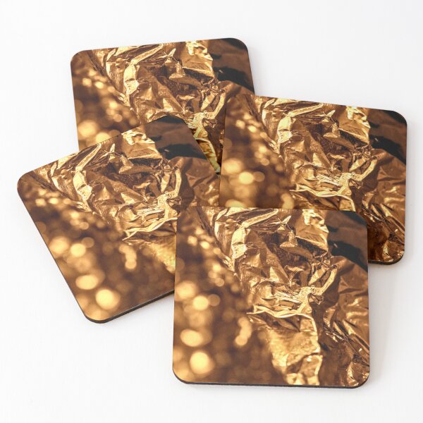 Item preview, gold foil in macro designed and sold by light-blower.