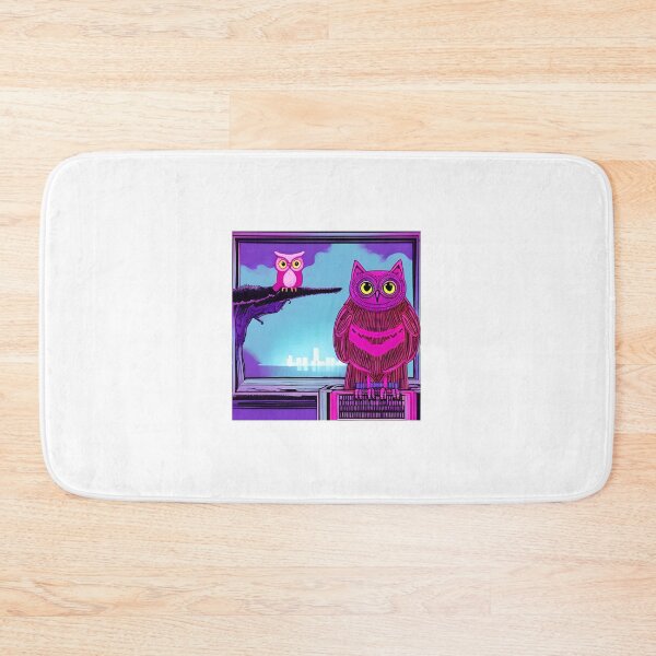 Item preview, Synthwave Owl 1 designed and sold by BeneficialStuff.