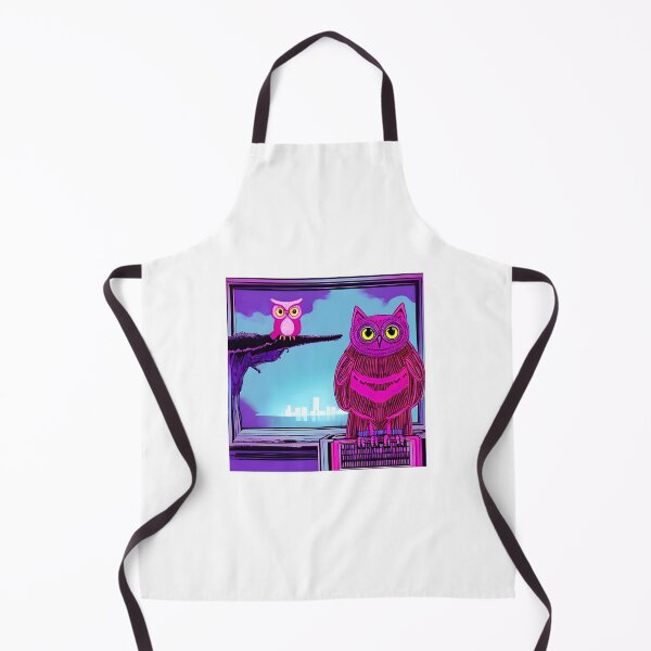 Item preview, Synthwave Owl 1 designed and sold by BeneficialStuff.