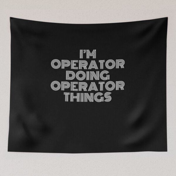 Item preview, I'm Operator Doing Operator Things Retro Vintage designed and sold by SVPOD.