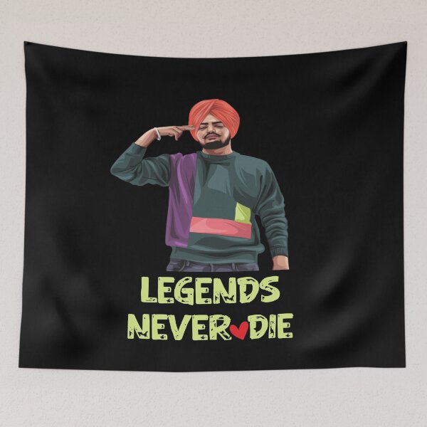 Item preview,  Sidhu moose wala rip designed and sold by Designhub14.