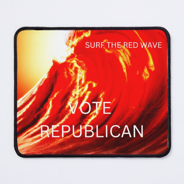 Item preview, RedboneAnon Surf The Red Wave Vote Republican designed and sold by redboneanon.