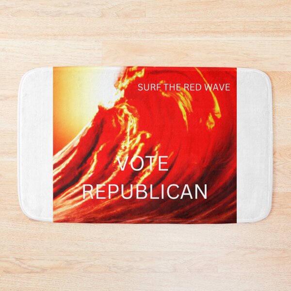 Item preview, RedboneAnon Surf The Red Wave Vote Republican designed and sold by redboneanon.