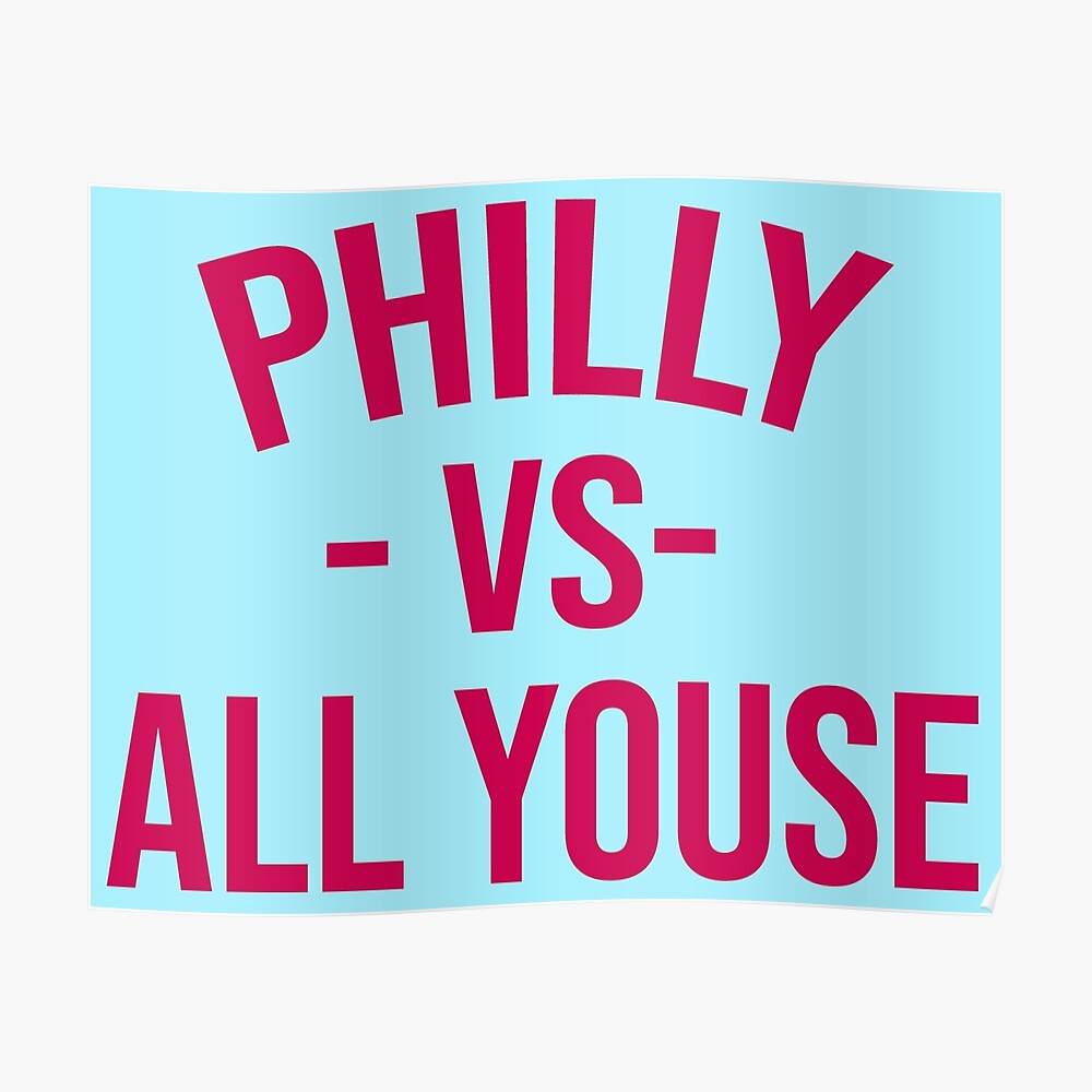 Philly's in the House - Phillies Flyers Eagles Sixers  Sticker