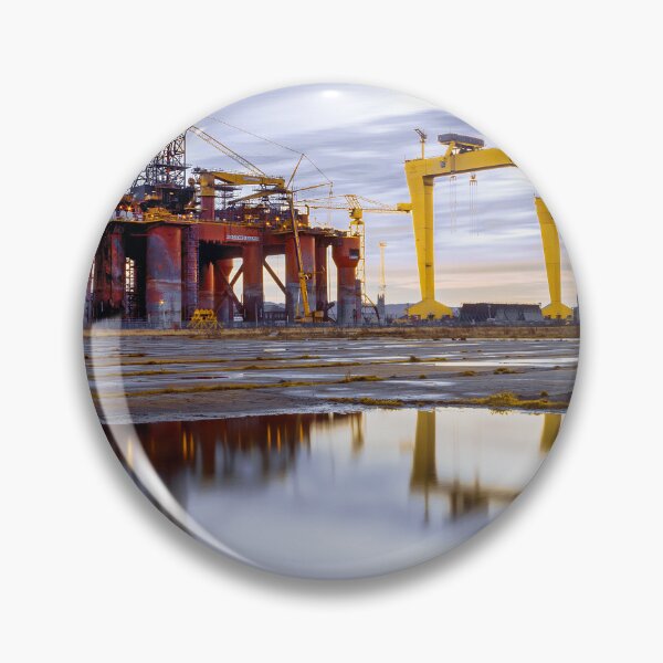 Item preview, Harland and Wolff with oil rig designed and sold by cmphotographs.