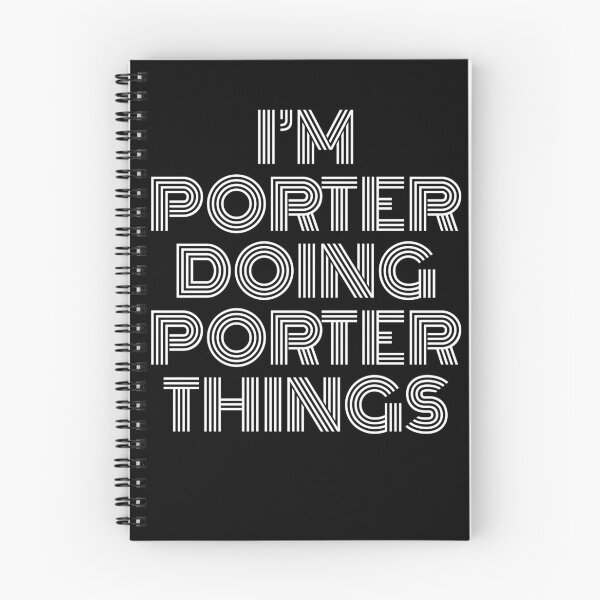 Item preview, I'm Porter Doing Porter Things Retro Vintage designed and sold by SVPOD.