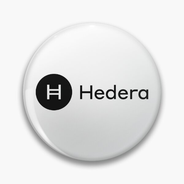 Item preview, Hedera HBAR Crypto Altcoin - Clean Horizontal Black Logo with Text Logo designed and sold by CryptoMoods.