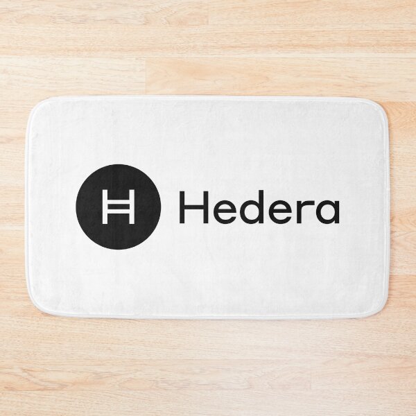 Item preview, Hedera HBAR Crypto Altcoin - Clean Horizontal Black Logo with Text Logo designed and sold by CryptoMoods.