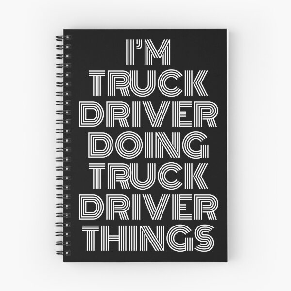 Item preview, I'm Truck Driver Doing Truck Driver Things Retro Vintage designed and sold by SVPOD.