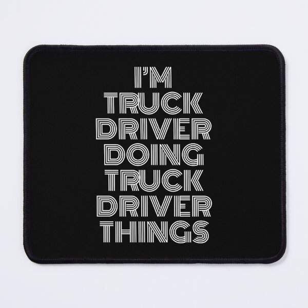 Item preview, I'm Truck Driver Doing Truck Driver Things Retro Vintage designed and sold by SVPOD.
