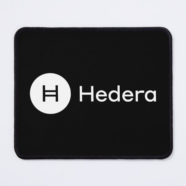 Item preview, Hedera HBAR Crypto Altcoin - Clean Horizontal White Logo with Text Logo designed and sold by CryptoMoods.