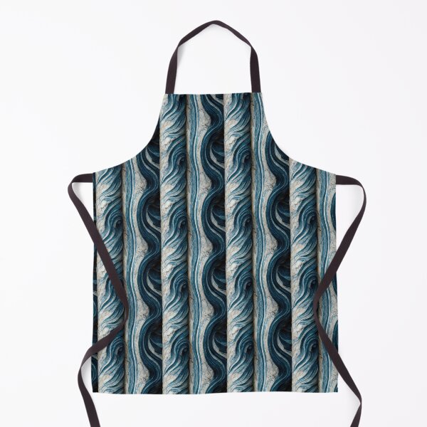 Item preview, Oceanic blue marble pattern, Intricate marbling pattern designed and sold by TreasuryOE.