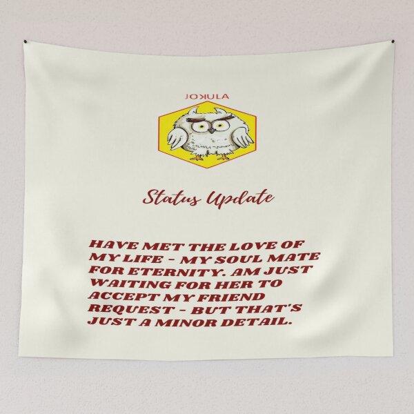 Item preview,  "Status update 1 soul mate " red designed and sold by skoumpourdides.