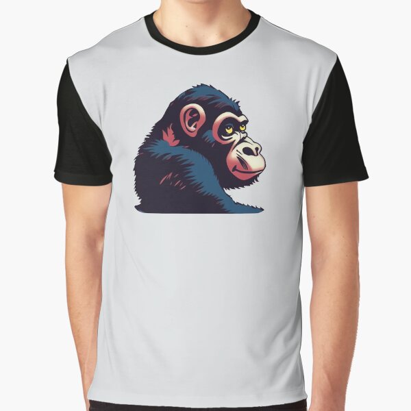 Item preview, Chimpanzee minding his own business designed and sold by CutePlanetEarth.
