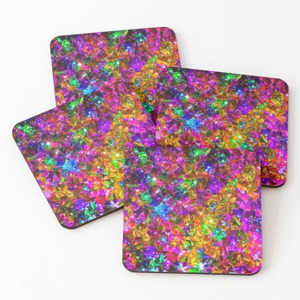 Item preview, Colorful Gem Galaxy wallpaper background designed and sold by EstherCreations.