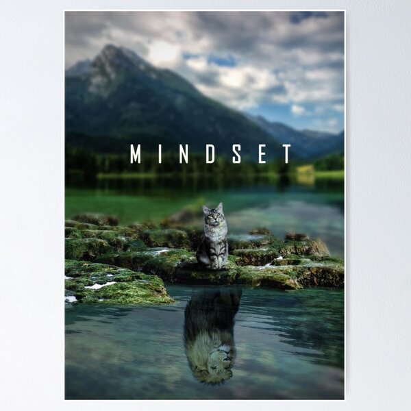 Item preview, Mindset is everything motivational poster designed and sold by FREAC.