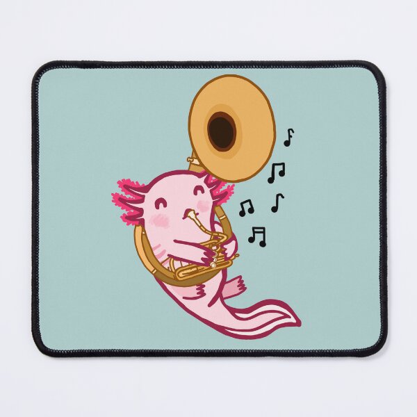 Item preview, Sousaphone Axolotl  designed and sold by SquishyFishies .