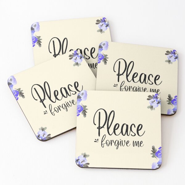 Item preview, Please Forgive Me  designed and sold by FunnyFactDesign.