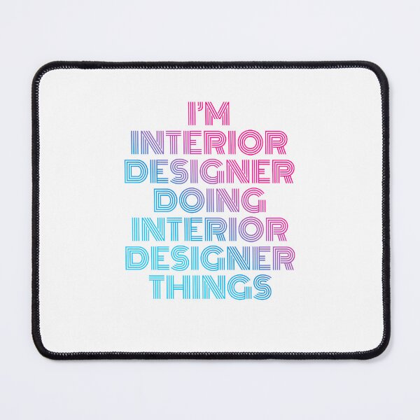 Item preview, I'm Interior Designer Doing Interior Designer Things Retro Neon designed and sold by SVPOD.