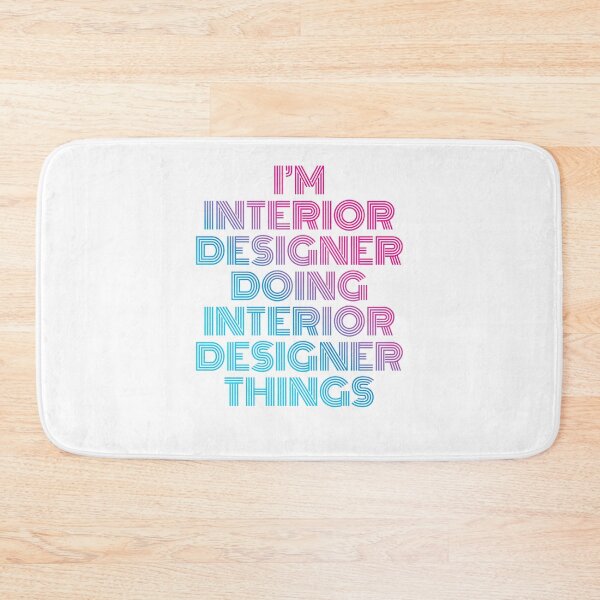 Item preview, I'm Interior Designer Doing Interior Designer Things Retro Neon designed and sold by SVPOD.