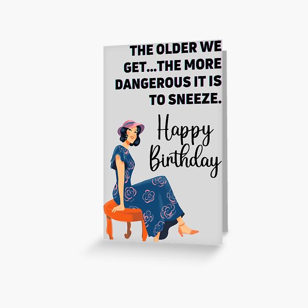 Item preview, Funny card for birthday designed and sold by HristinaDMV.