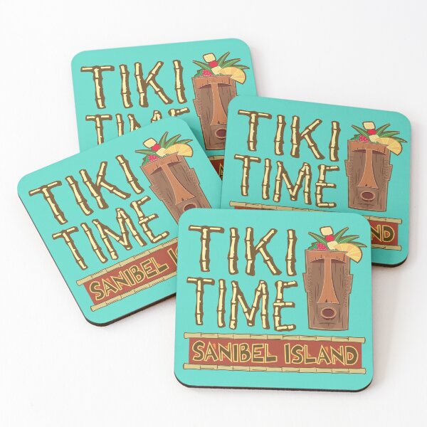 Item preview, Tiki Time on Sanibel Island designed and sold by Futurebeachbum.
