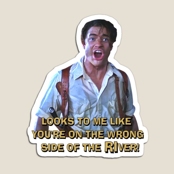 Item preview, THE MUMMY - Looks to me like you're on the wrong side of the RI-ver! designed and sold by Synth Overlord Designs.