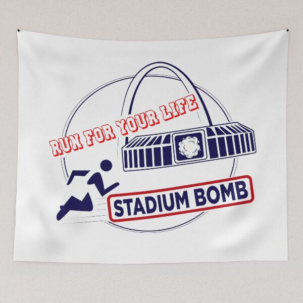 Item preview, stadium bomb, run for your life designed and sold by 164MS.