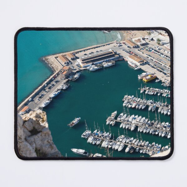 Item preview, Mediterranean coast and port in Calpe 3 designed and sold by Adriana Mueller.