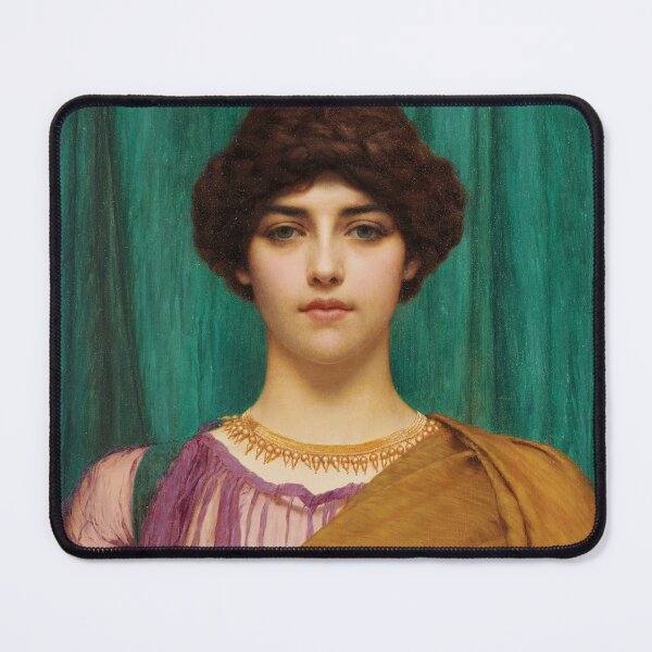 Item preview, A Pompeian Lady | John William Godward | 1901 Aesthetic Art designed and sold by CJET.
