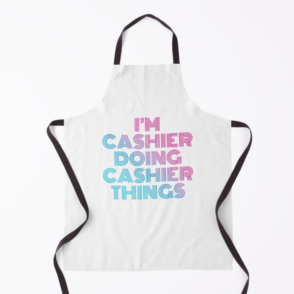 Item preview, I'm Cashier Doing Cashier Things Retro Neon designed and sold by SVPOD.
