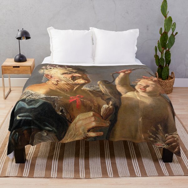 Item preview, Allegory of Old Age | Lombard Art | 1725 Italian Art designed and sold by CJET.