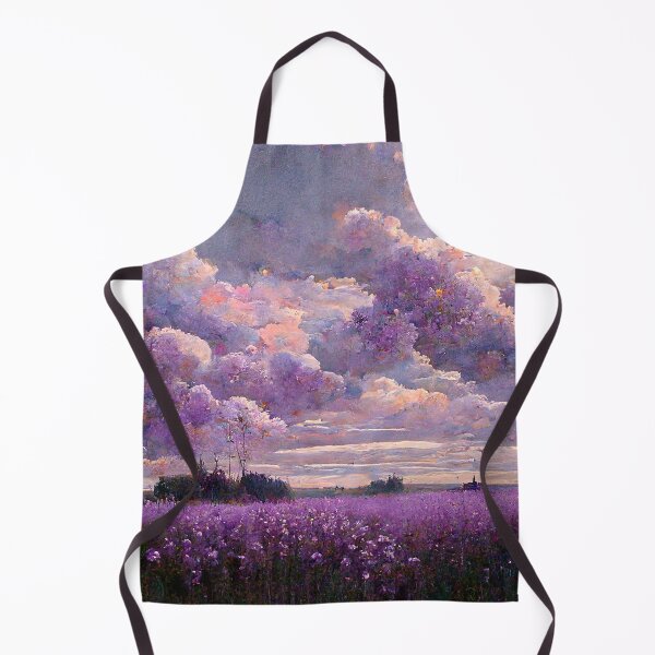 Item preview, Vanilla Skies With Purple Flowers designed and sold by SoulMirror-Art.