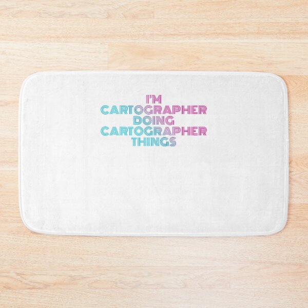 Item preview, I'm Cartographer Doing Cartographer Things Retro Neon designed and sold by SVPOD.