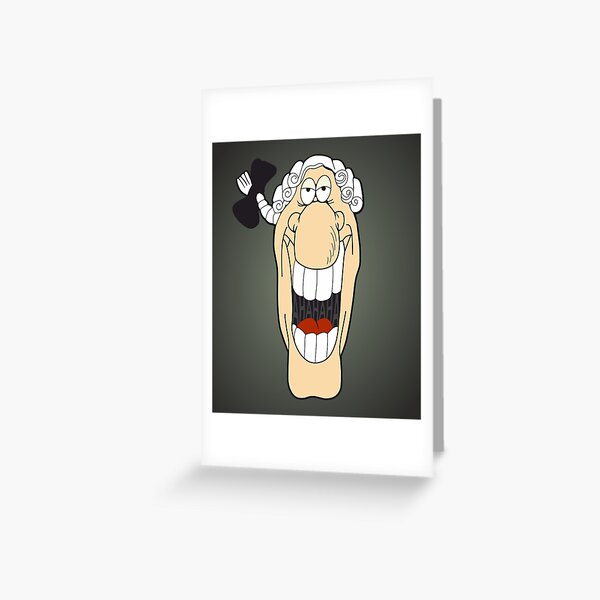 Dr Livesey Phonk Greeting Card by Lowgik