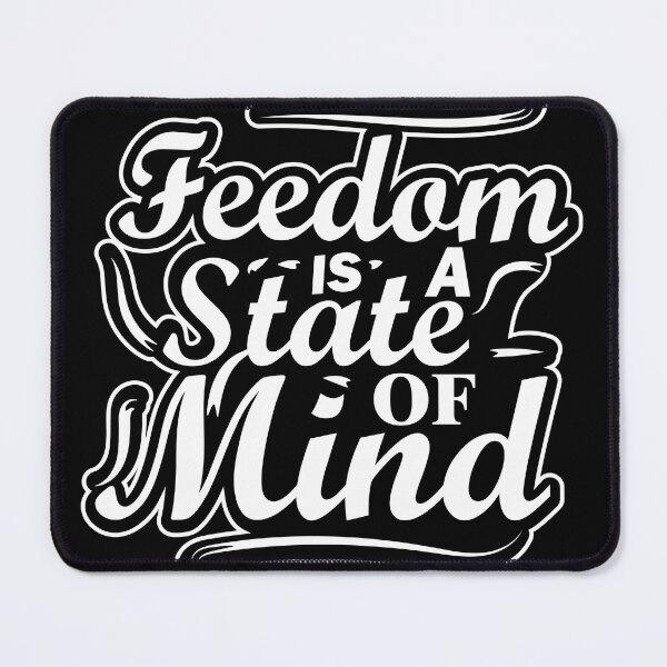 Item preview, Freedom is state of mind designed and sold by MarioMall01.