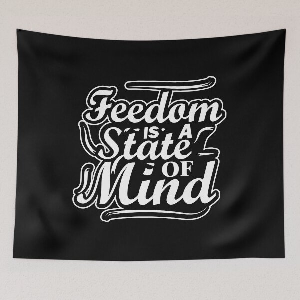 Item preview, Freedom is state of mind designed and sold by MarioMall01.