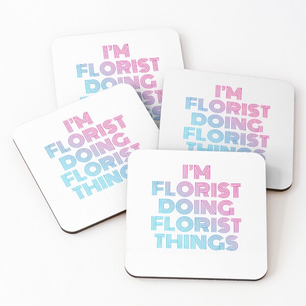 Item preview, I'm Florist Doing Florist Things Retro Neon designed and sold by SVPOD.
