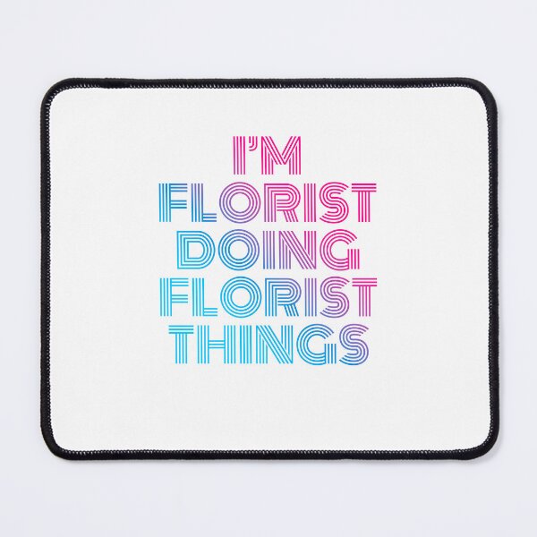Item preview, I'm Florist Doing Florist Things Retro Neon designed and sold by SVPOD.