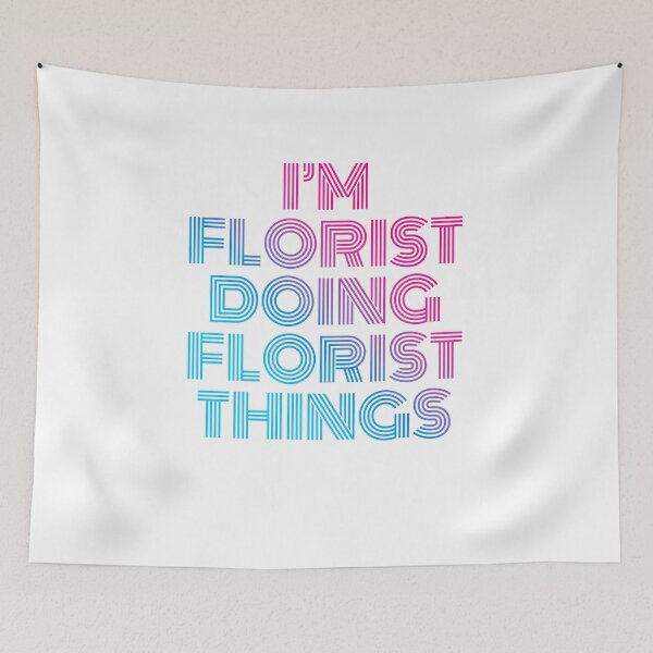 Item preview, I'm Florist Doing Florist Things Retro Neon designed and sold by SVPOD.