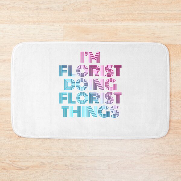 Item preview, I'm Florist Doing Florist Things Retro Neon designed and sold by SVPOD.