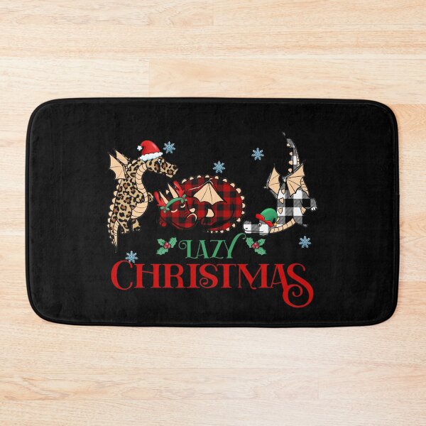 Item preview, Lazy Christmas - Very Cool Dragon - Gift For Xmas Dragon Lover designed and sold by Myth-Creatures.