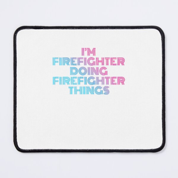 Item preview, I'm Firefighter Doing Firefighter Things Retro Neon designed and sold by SVPOD.