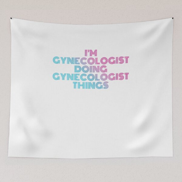 Item preview, I'm Gynecologist Doing Gynecologist Things Retro Neon designed and sold by SVPOD.