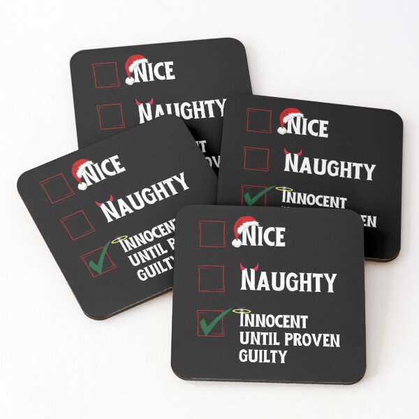 Item preview, Naughty or Nice, Funny Christmas Design, Funny Santa designed and sold by JKDESIGNS61219.