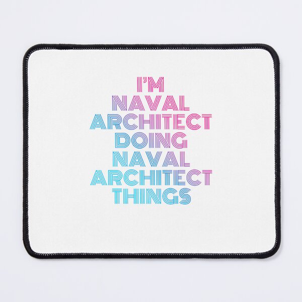 Item preview, I'm Naval Architect Doing Naval Architect Things Retro Neon designed and sold by SVPOD.